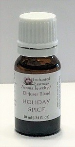 "Holiday Spice" Essential Oil Blend for Jewelry and Diffusers 10ml