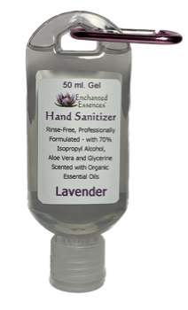 Hand Sanitizer Gel, 50 ML. Lavender Scented