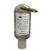 Hand Sanitizer Gel, 50 ML. Lemon-Lemongrass Scented